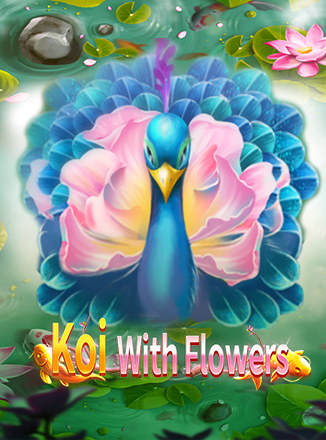 Koi With Flowers