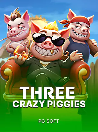 Three Crazy Piggies