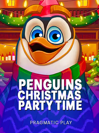 Penguins Christmas Party Time